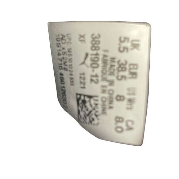 Puma Womens Electron Street C Trainers Lace-up Athletic Sneakers Black Size 8 - Picture 9 of 10